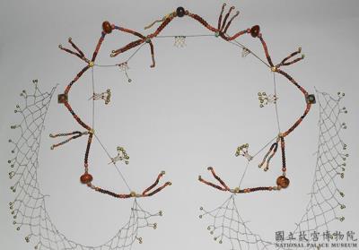 图片[2]-Waistband of coral, amber, gems, and pearls, Qing dynasty, 18th c., Tibetan work-China Archive
